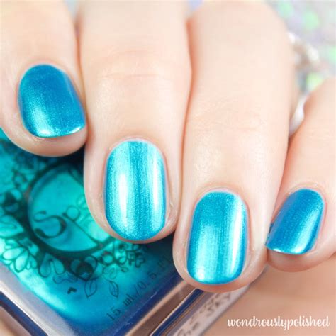 So you aren't really changing the hue by. ~The Edge of the Sky~ deep teal/turquoise/blue chrome nail ...