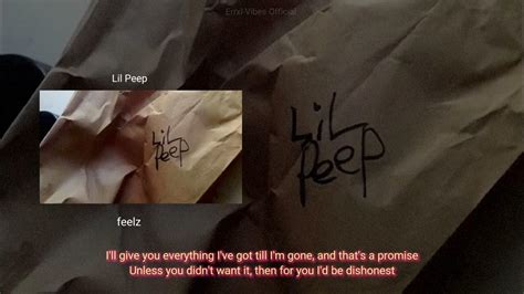 Lil Peep Feelz Lyrics • Lilpeepofficial Errxlvibesofficial