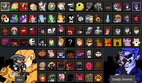 Ng Rumble 2 Roster By Gargaros On Newgrounds