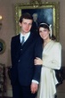 Photo officielle du mariage avec Stefano Casiraghi, 29 décembre 1983