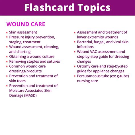 Snapklik.com : Level Up RN Wound Care Flash Cards No Fluff Only
