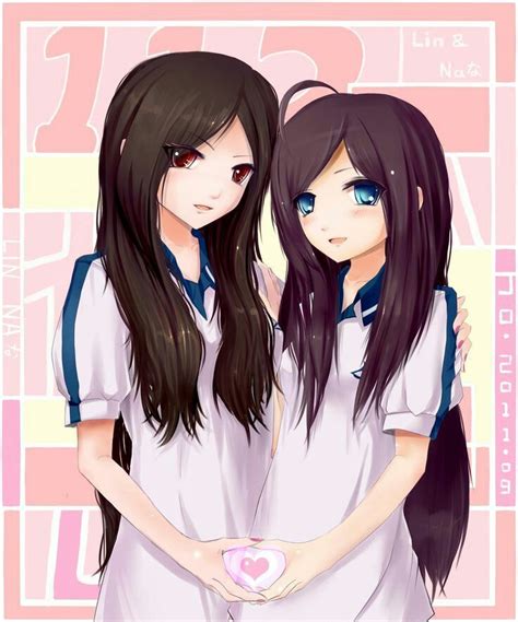 11 Best Anime Twins Images On Pinterest Anime Girls