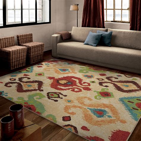 Orian Rugs Bright Southwest Aztec Ancient Multi-Colored ...