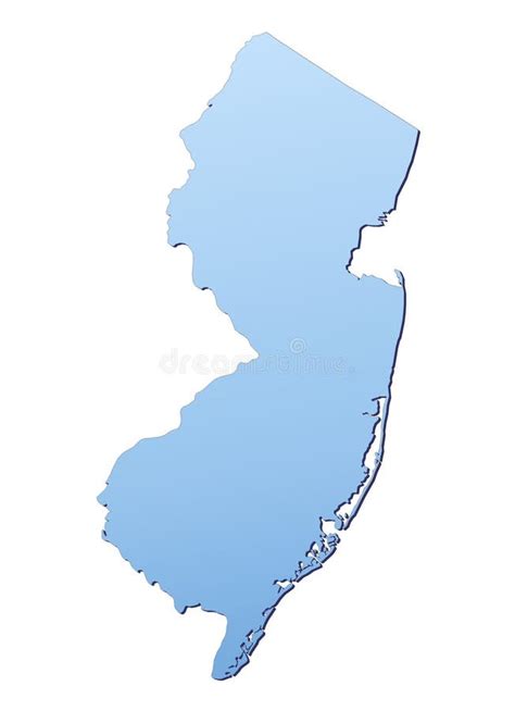 New Jersey Map Stock Illustrations 3273 New Jersey Map Stock