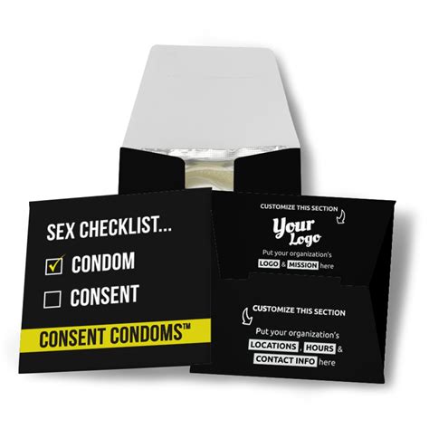 Sex Checklist Condom Wallet Say It With A Condom