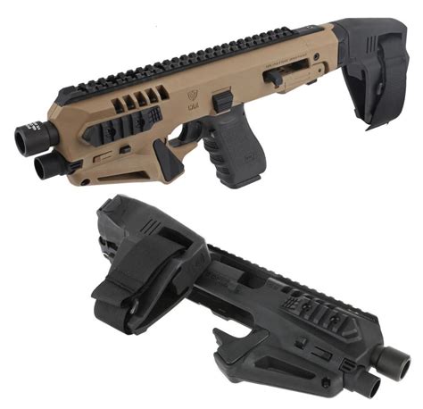 CAA Micro RONI Glock Pistol Carbine Conversion Kits BLK FDE GR