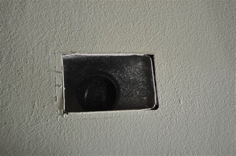 Air Seal Duct Boot To Ceiling By Installing Fiberglass Mesh Tape And