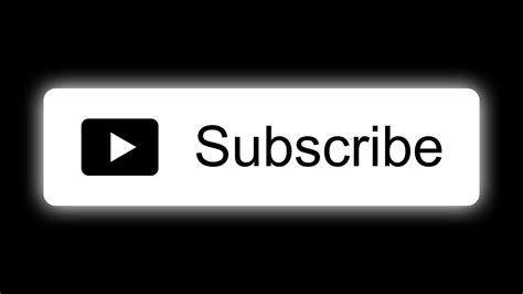 Free Black Youtube Subscribe Button Png Download By Alfredocreates 20