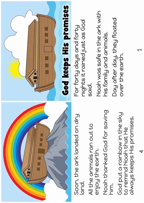 God Keeps His Promises Free Printable Bible Lesson For Preschoolers