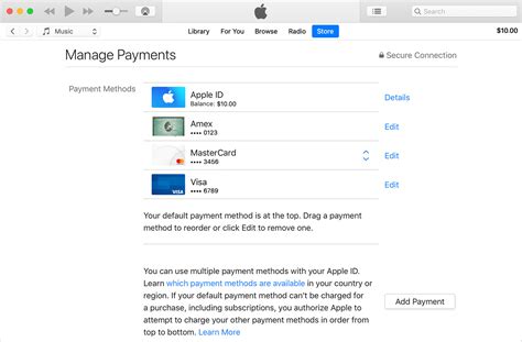 Your credit card, additional information on the card features, and terms of the account will be what if there are unauthorized charges on my card? Change, add, or remove Apple ID payment methods - Apple Support