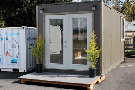 Custom Shipping Container Modification Simple Box Storage Containers