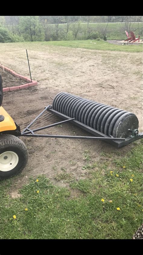Diy Cultipacker Diy Lawn Tractor Idea Lawn Care Tips
