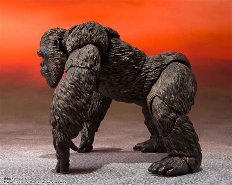 Godzilla Vs Kong 2021 Sh Monsterarts Action Figure Kong Middle Realm