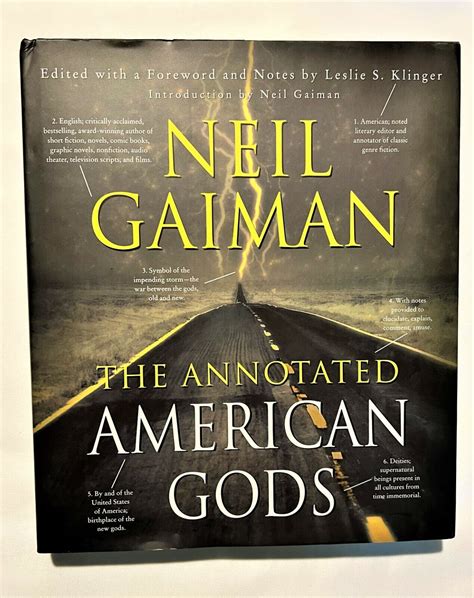 The Annotated American Gods By Neil Gaiman Hardcover New Book 9780062896261 Ebay
