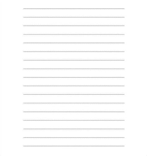 7 Ruled Lined Paper Templates Free Sample Example Format Download