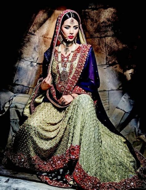 Royal And Sophisticated Mughal Style Bridal Lehenga Indian Bridal Dress Pakistani Bridal