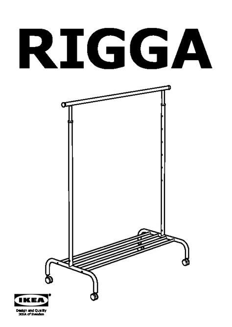 Rigga Clothes Rack White Ikeapedia