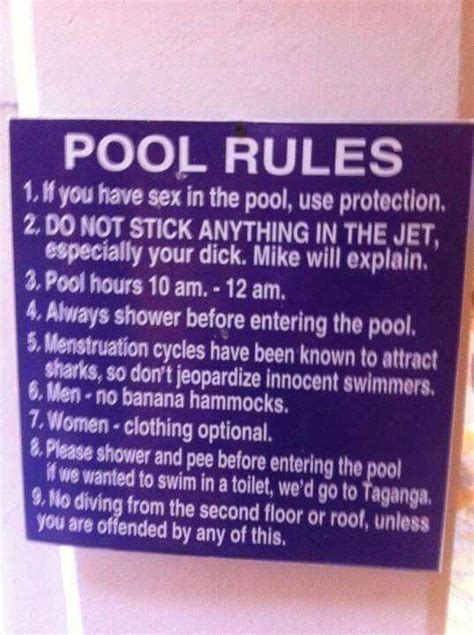 Pool Rules Pool Rules Pool Rules Sign Swimming Pool Rules