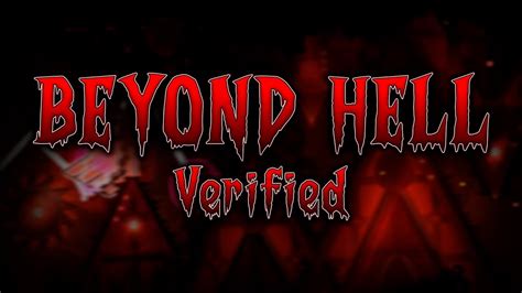Beyond Hell Verified Extreme Demon Youtube
