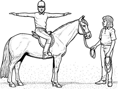 Kostenlose pferde ausmalbilder von momjunction. Ausdrucken Ausmalbilder Pferde Mit Reiterin