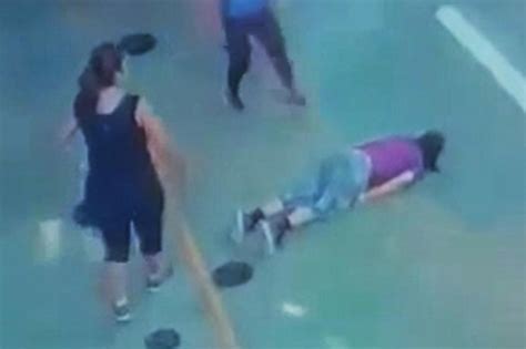 domi good shocking video shows 28 year old woman drops dead while working out at a gym