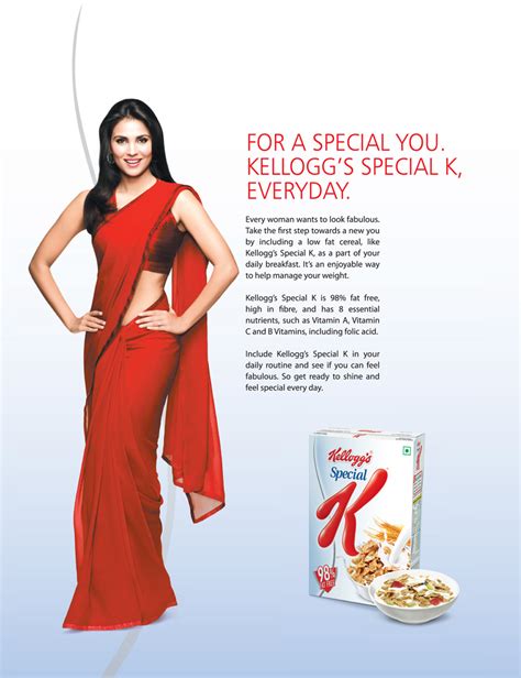 kellogg s special k lara dutta i luv ads