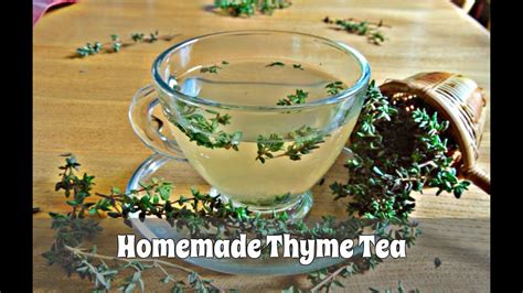 How To Make Thyme Tea Using Fresh Or Dried Thyme Slideshow Youtube