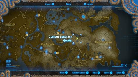 Zelda Breath Of The Wild Map Shrine Locations Interactive Vametprof