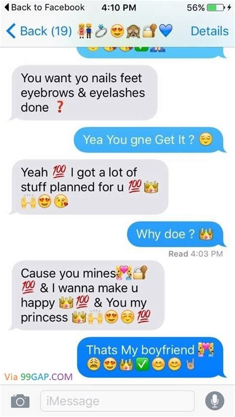 Funny Emoji Conversation Emoji Conversations Cute Text Messages