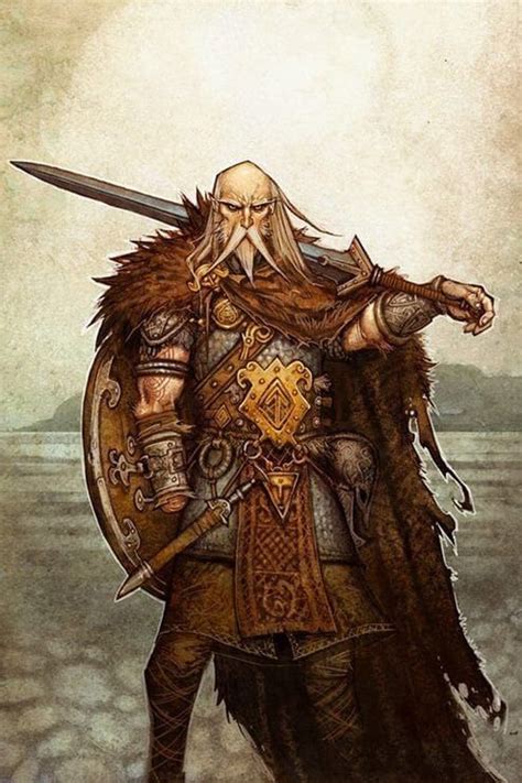 Tyr Scandinavian God Of War Fantasy Warrior Heroic Fantasy Fantasy