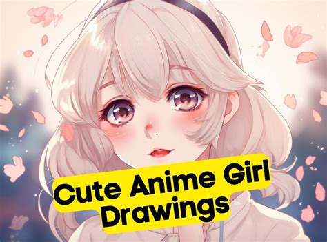 Add Color And Fun To Your Life With Cute Anime Girl Drawings Sitename