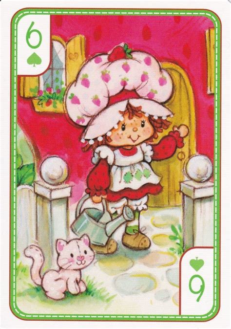 Ssc Playing Cards Best Deck 28 Strawberry Shortcake Cartoon