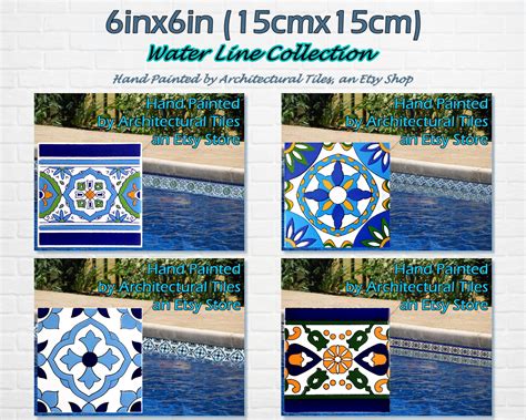 6inx6in Architectural Tiles, Decorative Wall Mosaic Ceramic Tiles