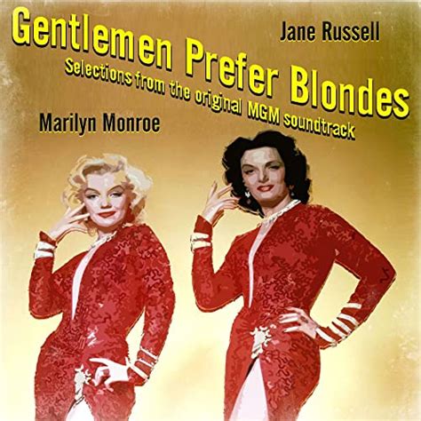 gentlemen prefer blondes selections from original mgm soundtrack de marilyn monroe jane