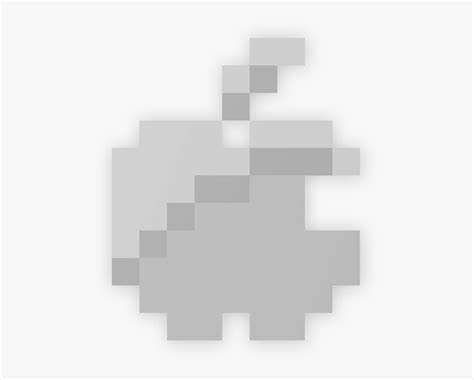 8 Bit Apple Logo Pixelated Hd Png Download Transparent Png Image