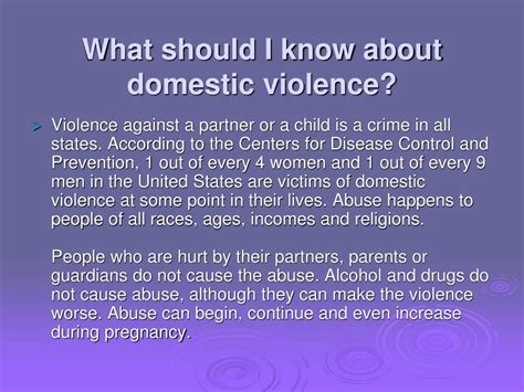 Ppt Domestic Violence Powerpoint Presentation Free Download Id4417651