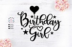 Birthday Girl Grafika przez GraphicHouseDesign · Creative Fabrica