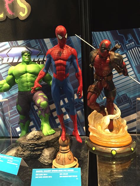Toy Fair 2016 Diamond Select Toys Marvel Gallery Statues Marvel Toy