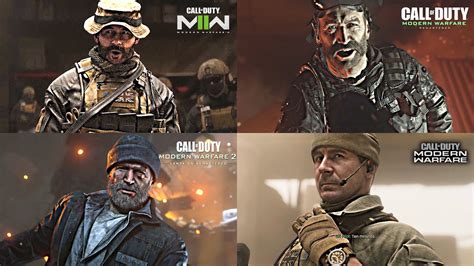 Captain Price Evolution In All Modern Warfare Games Youtube