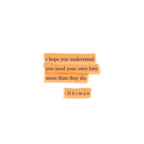 you need your own love · moveme quotes
