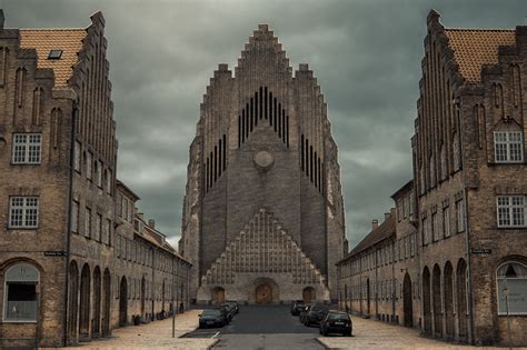 Glorious Vaulted Halls Of Copenhagens Vast Expressionist Church