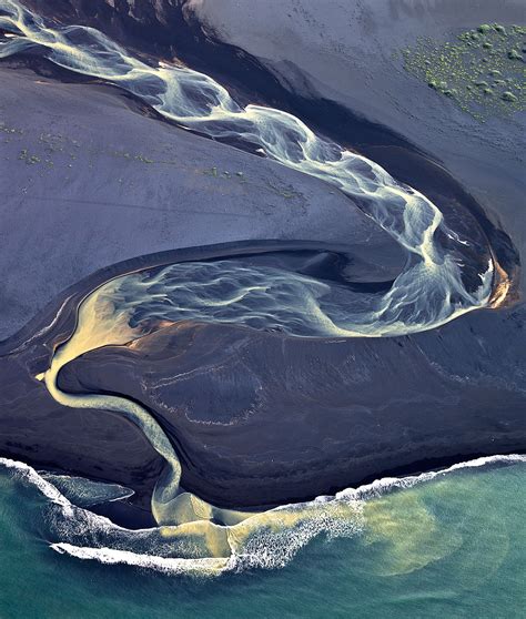 Stunning Aerial Photos Of Icelandic Rivers From Above Freeyork