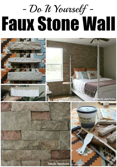 Check spelling or type a new query. DIY Faux Stone Wall (aka the best thing ever) | Faux rock, Faux rock walls and Tutorials