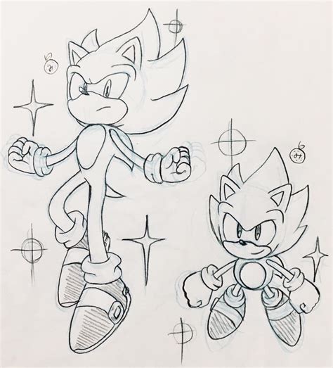 Dark Sonic Sonic And Amy Cartoon Pencil Drawing Art Drawings