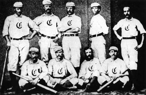 Trips By The 1869 Cincinnati Team Made The Game Famous Baseball Hall