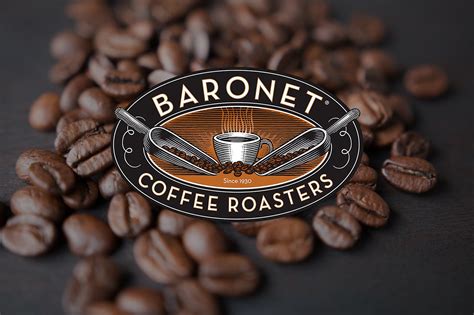 Baronet Coffee Roasters Logo On Behance