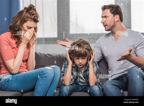 Father Son Arguing Home Hi Res Stock Photography And Images Alamy