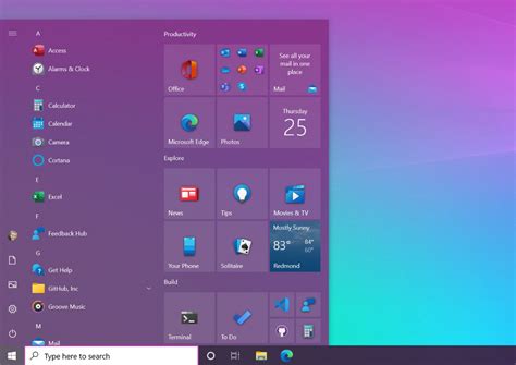 Windows 10s Refreshed Start Menu Launched — Heres Your First Look