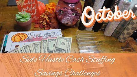 Side Hustle Cash Stuffing Savings Challenge Stuffing 100 Envelopes