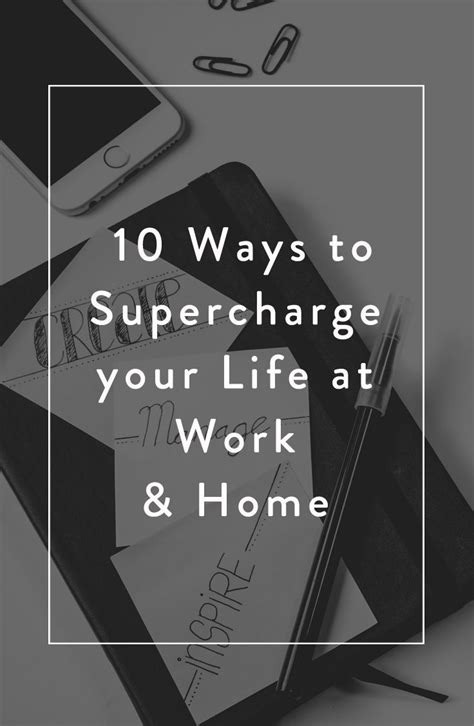 10 Personal Development Tips To Supercharge Your Life Infographic